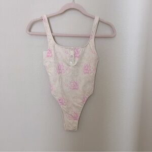 Frankie’s Bikinis x Pamela Anderson Pacific One Piece Lace on the Beach XS